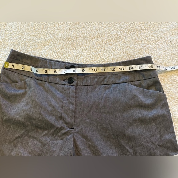 Apt 9 Women’s Gray Dress Pants  Size 8 Curvy Fit With Pockets - Picture 9 of 9